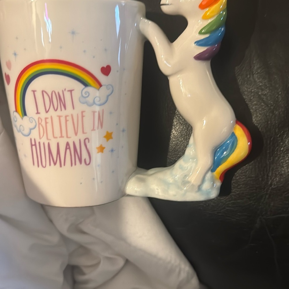 I don’t believe in Humans Mug